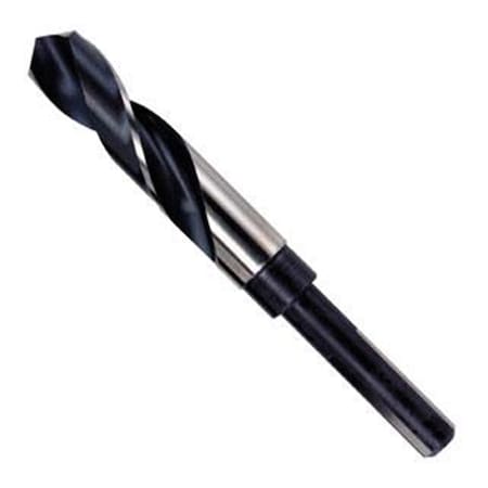 Keen 3.08 in. Silver and Deming High Speed Steel Fractional .5 in. Reduced Shank Drill Bit KE325103